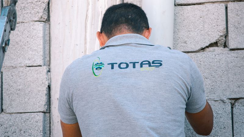 Düşey boru hattı çalışması